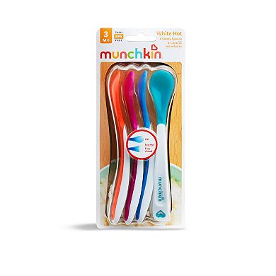 Munchkin White Hot® 4-pk. Infant Spoons