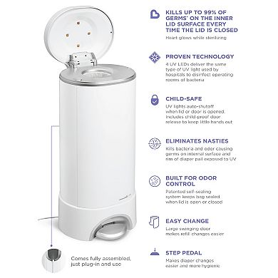 Munchkin UV Diaper Pail