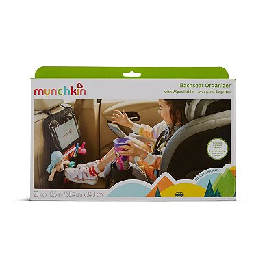 Munchkin Backseat Organizer with Wipes Case