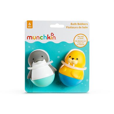 Munchkin 2-Pack Walrus & Dolphin Bath Bobbers™