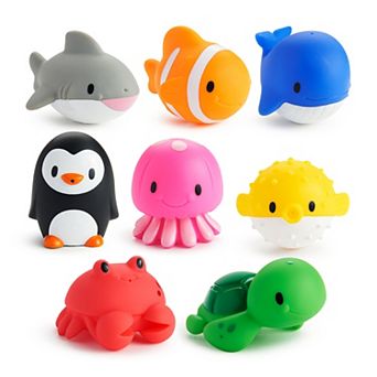 Munchkin 8-Pack Bath Squirt Toys