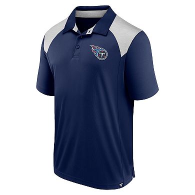 Men's Fanatics Navy Tennessee Titans Primary Polo