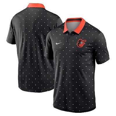 Men s Nike Black Baltimore Orioles Legacy Icon Vapor Performance Polo