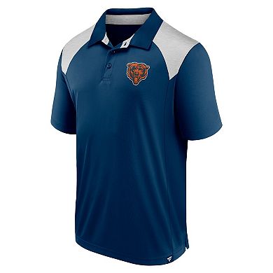 Men's Fanatics Navy Chicago Bears Primary Polo
