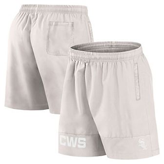 Men's Fanatics Signature Cream Chicago White Sox Elements Swim Shorts