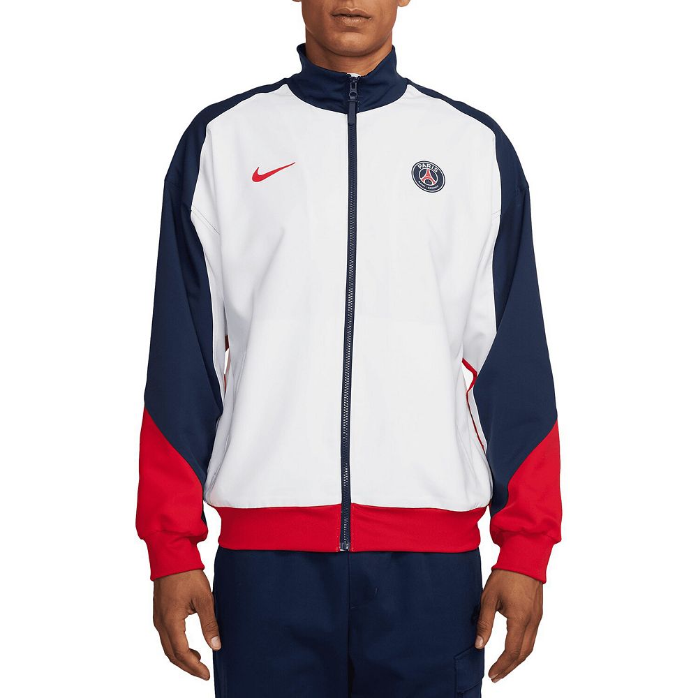 Men's Nike White Paris Saint-Germain 2024/25 Strike Anthem Full