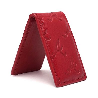 Lusso Red Atlanta Braves Sammy Magnetic Money Clip