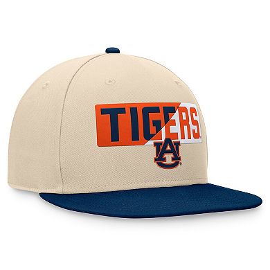 Men's Top of the World Khaki Auburn Tigers Goalaso Snapback Hat