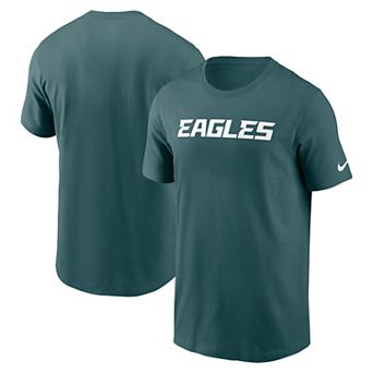 Men's Nike Midnight Green Philadelphia Eagles Primetime Wordmark Essential T-Shirt