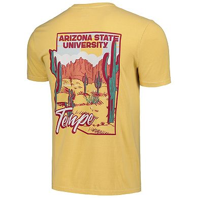 Unisex Gold Arizona State Sun Devils Hyper Local Cactus State T-Shirt