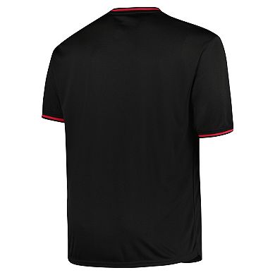Men's Profile Black Atlanta Braves Big & Tall Pop Fashion Jersey