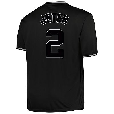 Derek jeter black jersey on sale