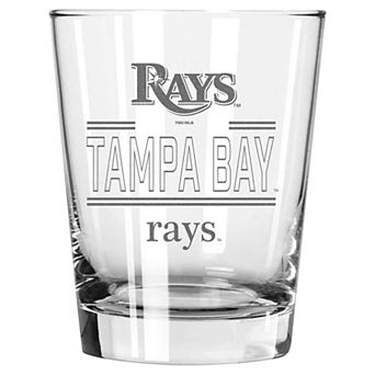The Memory Company Tampa Bay Rays 15oz. Double Old Fashioned Glass