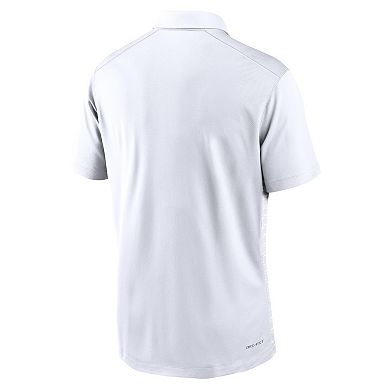 Men's Nike White Alabama Crimson Tide 2024 Early Season Coaches Sideline Performance Polo