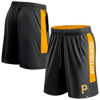 Men's Fanatics Black Pittsburgh Pirates Win The Match Defender Shorts