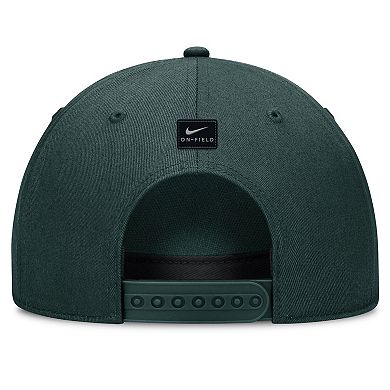 Unisex Nike Green Michigan State Spartans 2024 Sideline Rise Adjustable Hat