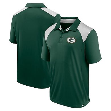 Men's Fanatics Green Green Bay Packers Primary Polo