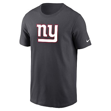 Men's Nike Charcoal New York Giants Primary Logo T-Shirt