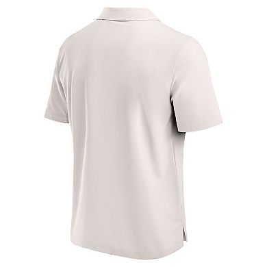 Men's Fanatics Cream Las Vegas Raiders Front Office Button-Up Shirt