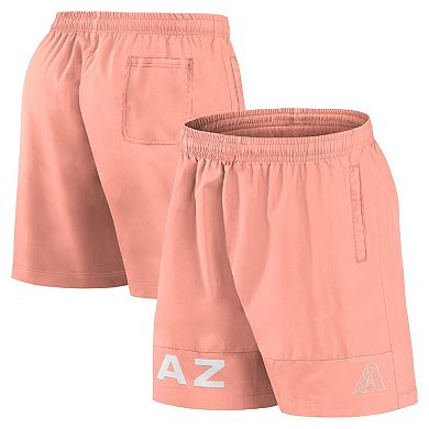 Men's Fanatics Signature Coral Arizona Diamondbacks Elements Swim Shorts