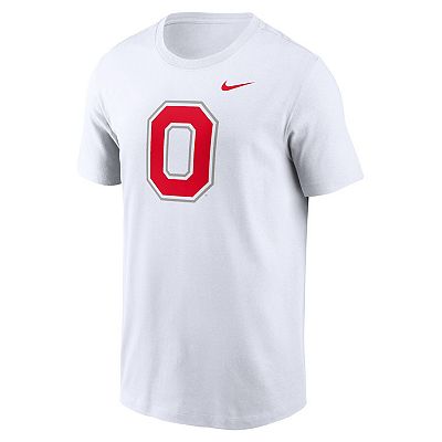 Men's Nike White Ohio State Buckeyes Primetime Alternate Logo T-Shirt
