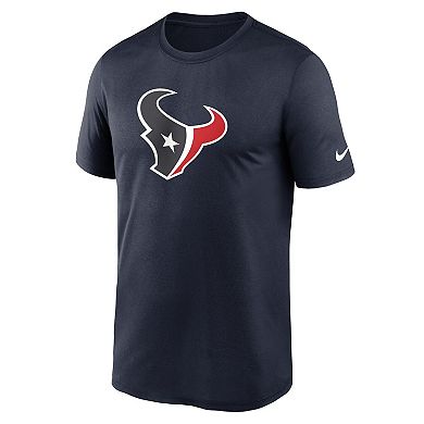 Men's Nike Navy Houston Texans Legend Logo Performance T-Shirt