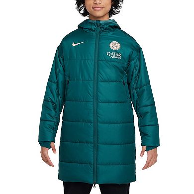 Youth Nike Teal Paris Saint-Germain 2024/25 Academy Pro Full-Zip SDF Jacket