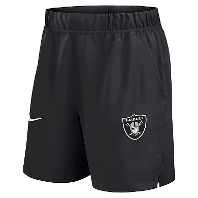 Men's Nike Black Las Vegas Raiders Blitz Victory Performance Shorts