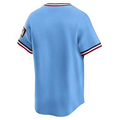 Men's Nike Light Blue Minnesota Twins Cooperstown Collection Limited Jersey