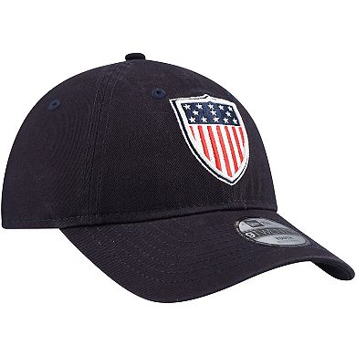 Youth New Era Navy Team USA Crest 9TWENTY Adjustable Hat