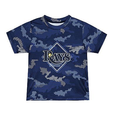 Toddler Fanatics Navy Tampa Bay Rays Field Ball T-Shirt & Shorts Set