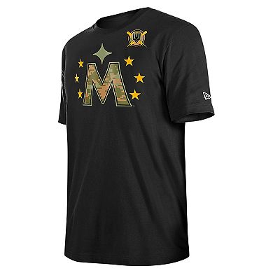 Men's New Era Black Minnesota Twins 2024 Armed Forces Day T-Shirt