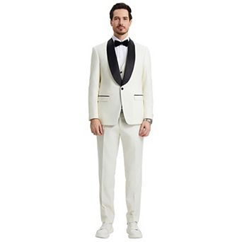 Men's Stacy Adams Hybrid-Fit 3 pc Tuxedo Set