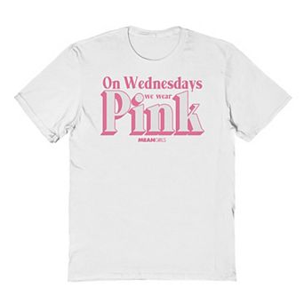 Men's On Wednesdays We Wear Pink Graphic Tee