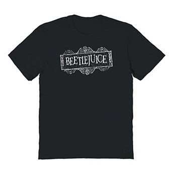 Men's Beetlejuice Logo Graphic Tee