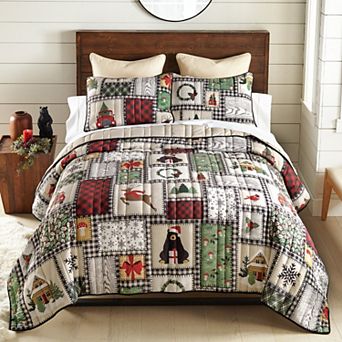 Donna Sharp Winter Cottage Quilt Set