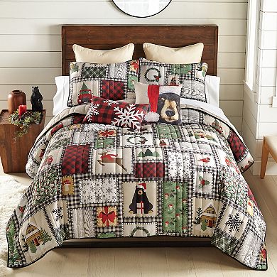 Donna Sharp Winter Cottage Quilt Set