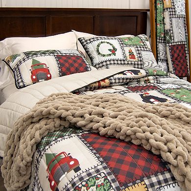 Donna Sharp Winter Cottage Quilt Set