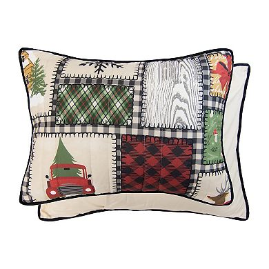 Donna Sharp Winter Cottage Quilt Set