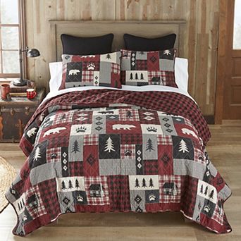 Donna Sharp Bear Peak Cotton Quilted Bedding Set