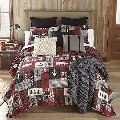 Donna Sharp Bear Peak Cotton Quilted Bedding Set