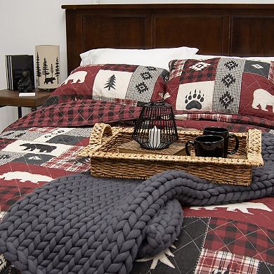 Donna Sharp Bear Peak Cotton Quilted Bedding Set