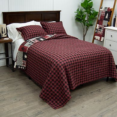 Donna Sharp Bear Peak Cotton Quilted Bedding Set
