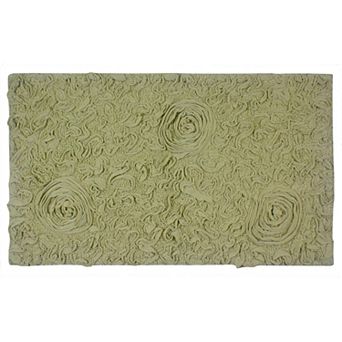 Home Weavers Bell Flower Collection 100% Cotton Tufted Extra Soft And Absorbent Bath Rugs