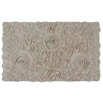 Home Weavers Bell Flower Collection 100% Cotton Tufted Extra Soft And Absorbent Bath Rugs