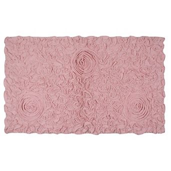 Home Weavers Bell Flower Collection 100% Cotton Tufted Extra Soft And Absorbent Bath Rugs