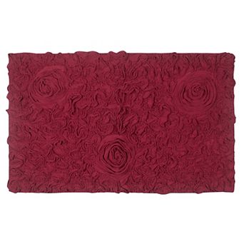 Home Weavers Bell Flower Collection 100% Cotton Tufted Extra Soft And Absorbent Bath Rugs