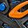 Black Blue Orange