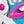 Blue White Pink