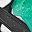 Mint Black White